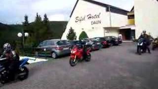 preview picture of video 'wf.mmw 2008 - weekendje eifel - daun -ducati - motoren - eifelhotel - motorhotel - eifelhoteldaun'