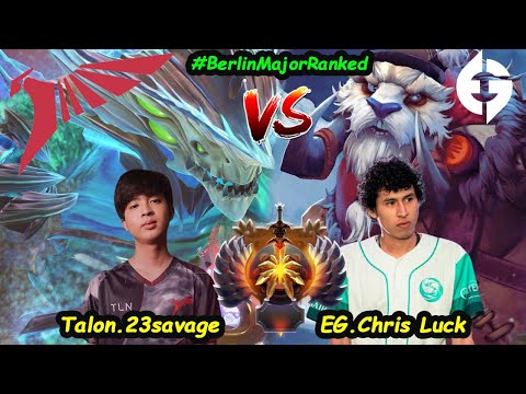 23savage Signature Hero Morphling vs Chris Luck Tusk MIDLANE #BerlinMajor 2023 Ranked Dota 2