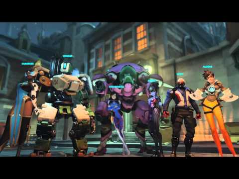 Overwatch - End of My First PvP Match (Beta)