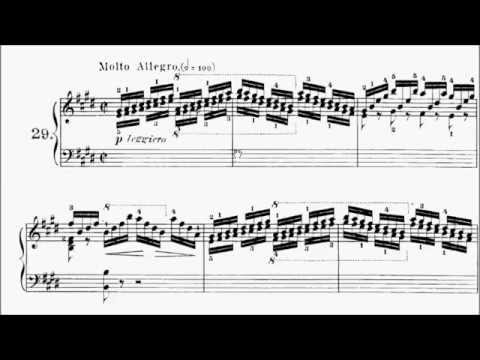 RCM Piano 2015 Grade 10 Study No.1 Czerny Etude in E Op.299 No.29 Sheet Music