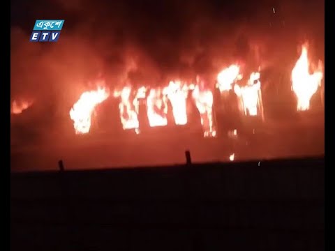 রাজধানীতে ট্রেনে আগুন, মা ও শিশুসহ চারজন নিহত
