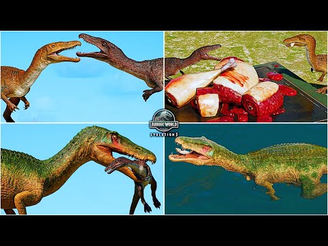 Baryonyx All Awesome Animations & Interactions 🦖 Jurassic World Evolution 3 Camp Cretaceous
