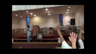 preview picture of video 'Warm Springs, Oregon Revival Gene Martin 2012.wmv'