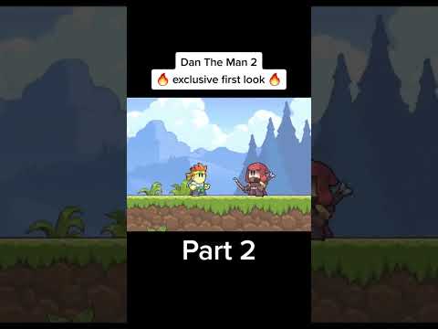 Dan The Man 2 is coming! Watch the second part of the trailer 🔥 #shorts #halfbrickstudios