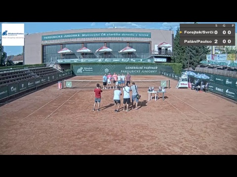 Centrální kurt - 16.8.2018 - Pardubická juniorka