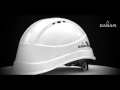 Karam White Plastic Cradle Nape Type Safety Helmet, PN-501 (Pack of 5)