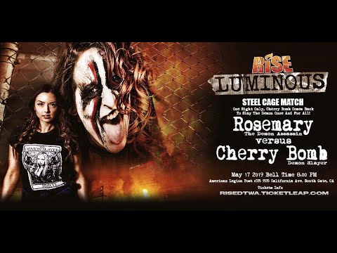 RISE 14: ‘Luminous’ Results (5/17/19): Rosemary vs. Cherry Bomb In Steel Cage, Zoe Lucas Retains
