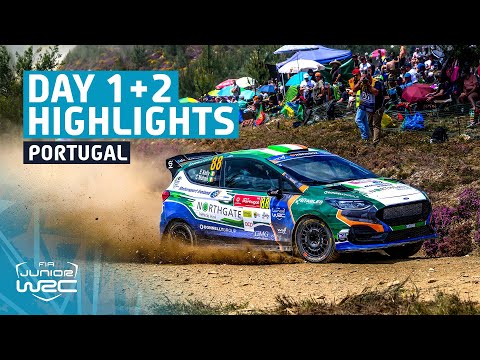 Junior WRC Day 1 + 2 Highlights | WRC Vodafone Rally de Portugal 2025