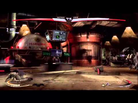 Injustice Gods Among Us Ares Vs Batman Ares Wins