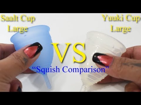 Saalt vs Yuuki Lg "Squish" - Menstrual Cups