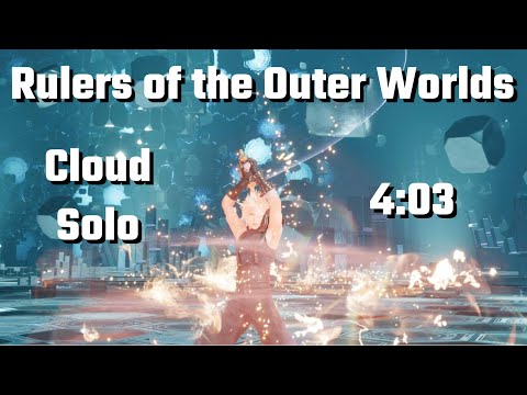 [FF7 Rebirth] Rulers of the Outer Worlds, Cloud Solo in 4:03