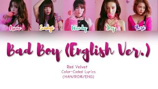 Download lagu Red Velvet (레드벨벳) - Bad Boy (English Ver.) [Color Coded Lyrics] (HAN|ROM|ENG) mp3