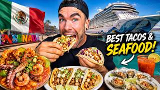 DESTROYING TACOS & SEAFOOD IN ENSENADA MEXICO CRUISE STOP IS AMAZING! Joel Hansen