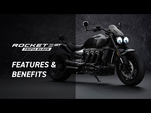 New Rocket 3 GT Triple Black Features and Benefits