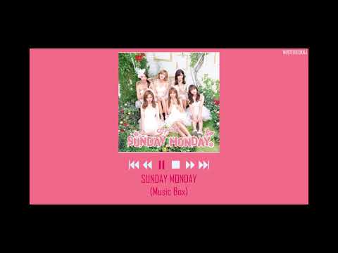 Video thumbnail for SUNDAY MONDAY (オルゴール/Music Box Version)