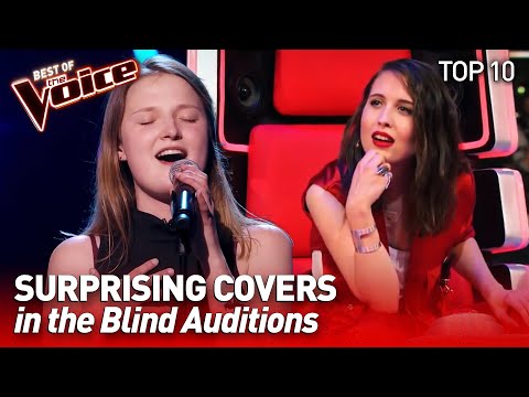TOP10|ザ・ヴォイスの信じられないほどのサプライズカバー (TOP 10 | Incredible SURPRISING COVERS in The Voice)