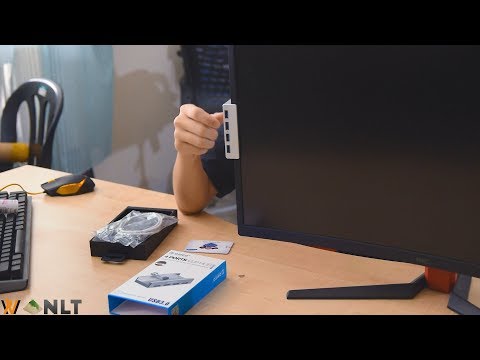 HUB USB Orico 4x USB-A 3.1 Gen1 (DESK- 4U- BK- BP) video