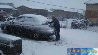 Հայաստանում այսօր տեղացել է առաջին ձյունը