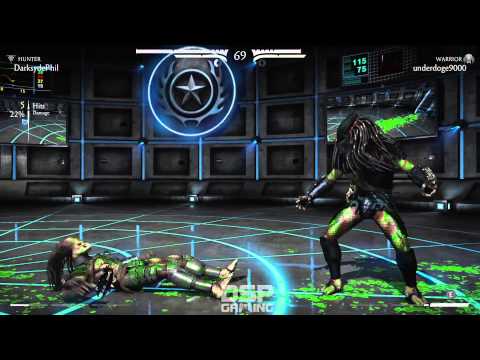 MKX Predator Launch MP gameplay pt45 - The Superior Hunt (mirror match)