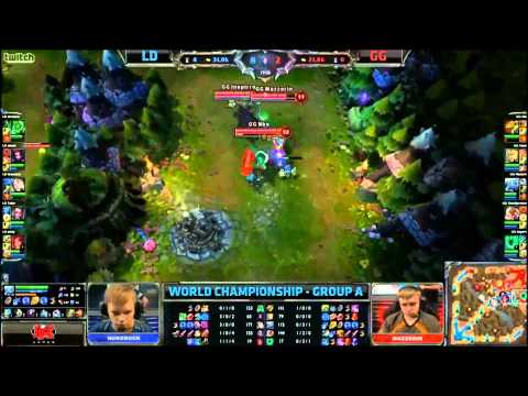 League of Legends World Championship Season 3 2013 LD vs GG