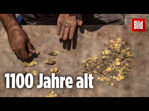 Jugendliche finden wertvollen Goldschatz in Israel