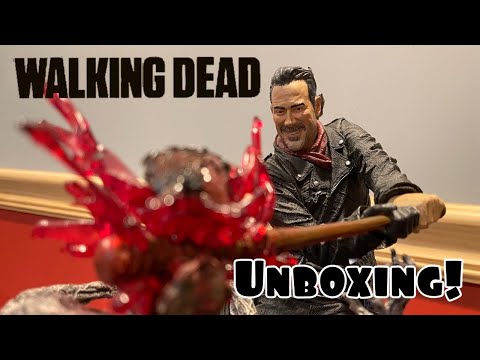 The Walking Dead Negan Deluxe Edition Statue Unboxing