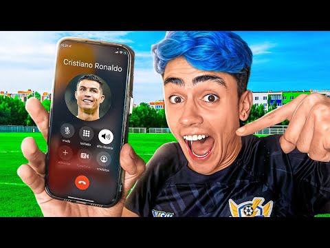 CONVERSEI COM CRISTIANO RONALDO!