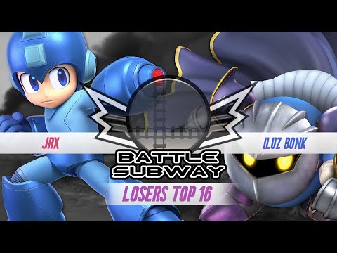 Battle Subway 3 - JRX (Meganman) Vs IluZ BONK! (Metaknight) - SSBU Singles - Losers Top 16