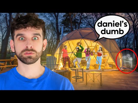 Overnight at HAUNTED Dome Houses (My Friends Didn't Believe Me...)