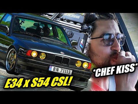 FAITH RESTORED!😍 BMW E34 M5 x S54 CSL Swap! // Nürburgring