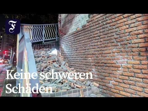 Erdbeben der Stärke 7 erschüttert Taiwan
