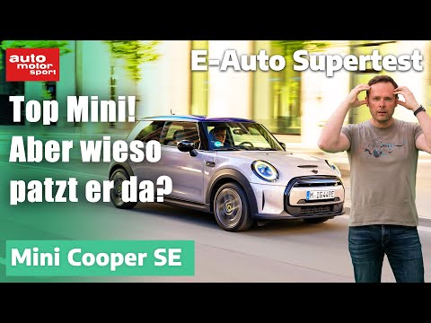 Mini Cooper SE: Kleiner Akku und große Überraschungen! - E-Auto Supertest | auto motor sport