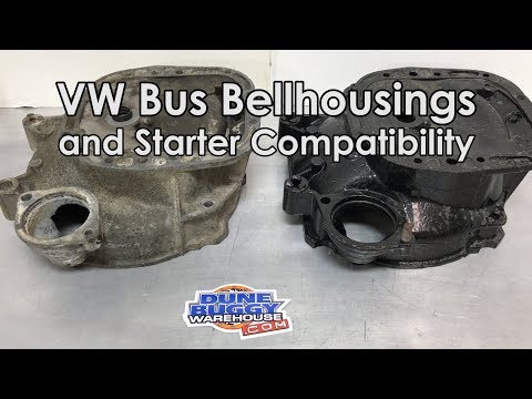 VW Bus Bell Housings and Starter Compatibility - Aircooled VW Tech Tips