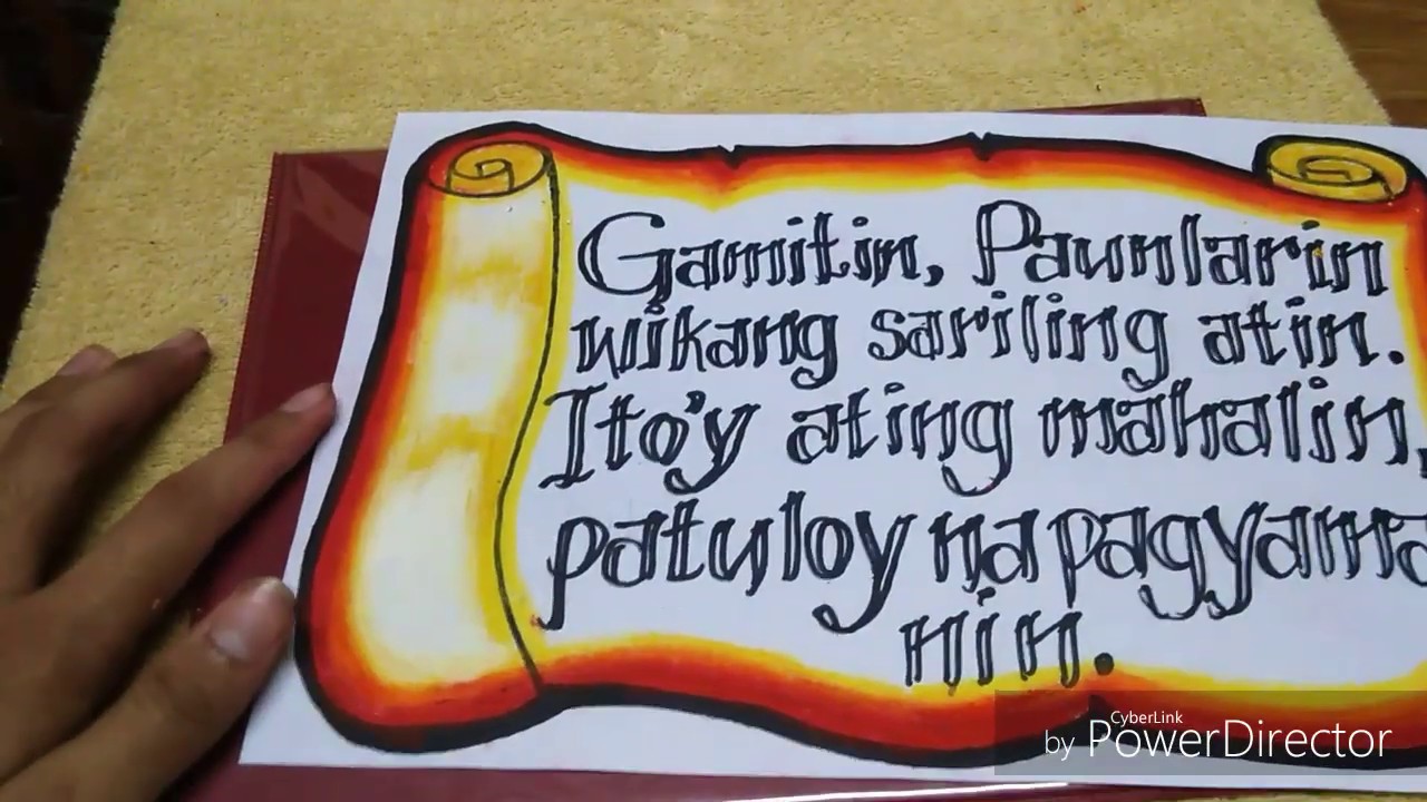 Buwan ng Wika 2019 Slogan Makingn ideas