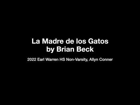La Madre de los Gatos by Brian Beck (Warren HS NV Band)