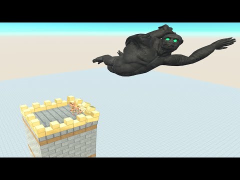 All UNITS Colors Jump Attack - Animal Revolt Battle Simulator