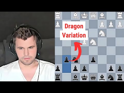 Magnus shows how to play Dragon Variation!