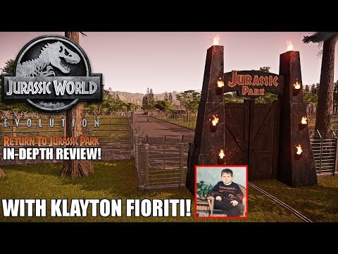 RETURN TO JURASSIC PARK DLC IN-DEPTH REVIEW WITH KLAYTON FIORITI!