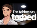 M4F Assertive Boyfriend Makes You Go To Sleep ASMR Roleplay
