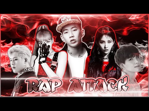 KPOP Rap Attack - Blackpink x BIGBANG x BTS x K/DA ++