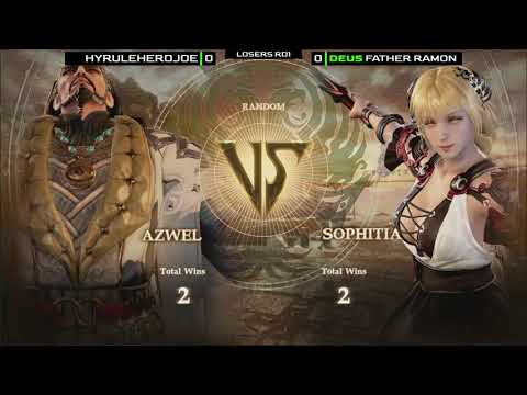 NEC 21- Soulcaliber 6: Hyruleherojoe vs DEUS| Father Ramon