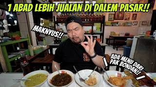 ADA MENU DARI PAK BONDAN DI WARUNG BERUSIA 1 ABAD INI!!