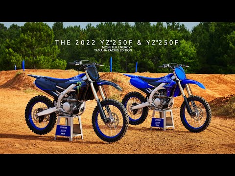 2022 YZ250F & YZ250F Monster Energy Yamaha Racing Edition
