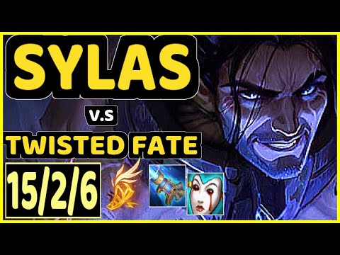 SERIN (SYLAS) vs TWISTED FATE - 15/2/6 KDA MID CHALLENGER GAMEPLAY - EUW