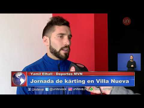 Carrera de kartings en Villa Nueva