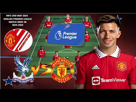 STRONGEST MAN UNITED SQUAD FULL TEAM ! BEST PREDICTED LINEUP, EPL WEEK 36 2024 ~ VS CRYSTAL PALACE
