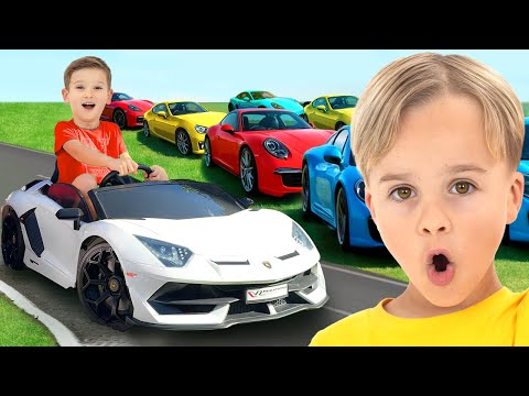 50-Autos-Challenge für Kinder