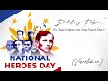Dakilang Pilipino - Hazel ft; John Daniel (Visualizer) | National Heroes Day Song