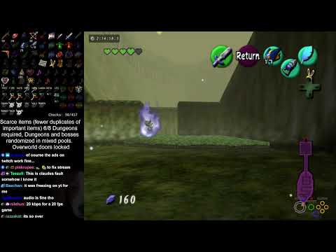 Ocarina of Time No Logic Randomizer (harder settings) [Part 1]