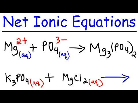 Precipitation Reactions & Net Ionic Equations - Chemistry Video